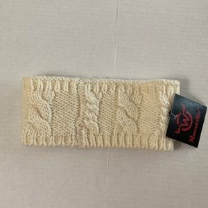Moosejaw Wool Headband in Ivory Brand New With Tag Attached